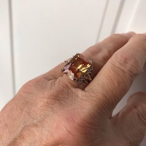 6ctw Topaz & Cubic Zirconia Dz. 7,8,9,10